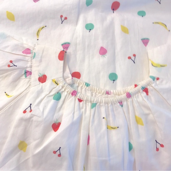 🆕 Soft Gallery Organic Fruit Pint Peasant Dress - Picture 3 of 3